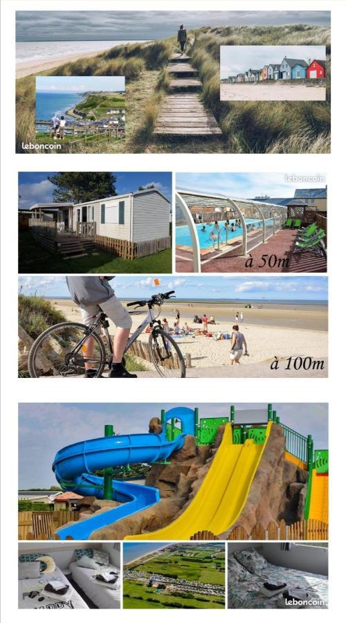 Mobile-Home 100M Plage Utah Mme Surget سانت-ماري-دو-مونت المظهر الخارجي الصورة